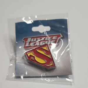Justice League Superman Logo Pin